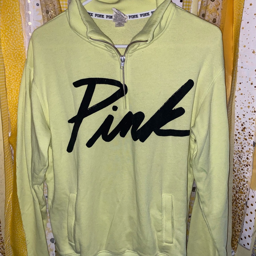 PINK half zip
